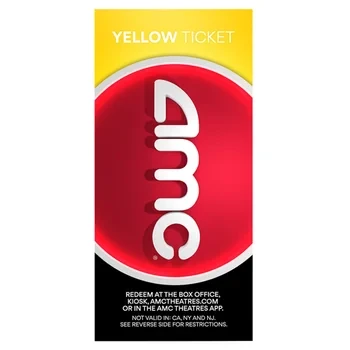 AMC Ticket (Not valid in NY, NJ, CA)