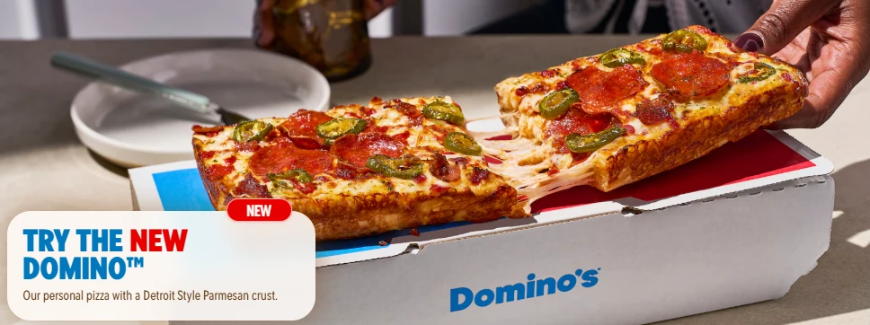 Dominos Free 'The New Domino' Code exp 10/14
